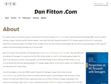 Tablet Screenshot of danfitton.com